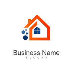 house logo design template