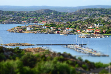 Fototapeta na wymiar atemberaubende Landschaft in der Küstenregion Schwedens