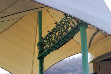 Fototapeta premium Stage&nbsp;roofs&nbsp;and&nbsp;lighting
