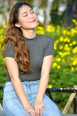 Attractive Filipina Female And Hope