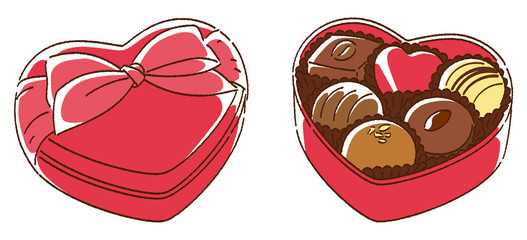 Valentine's chocolate Assorted gift - 245286409
