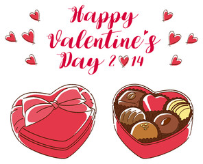 Valentine's chocolate - 245286413
