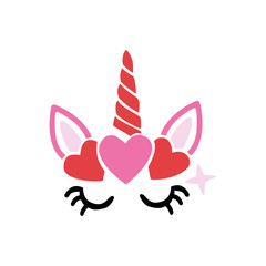 Lovely Unicorn SVG Unicorn Vector Design