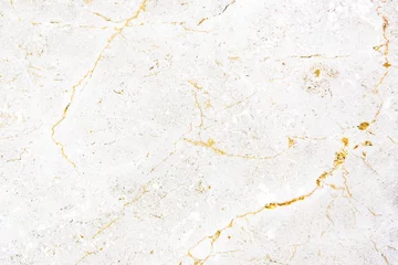 Crédence de cuisine en verre imprimé Marbre Gros plan d& 39 un mur texturé en marbre blanc