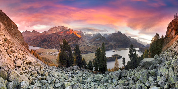 Lake Zyls or Zyls See (Silsersee)