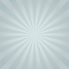 winter sunlight background. silver grey burst background with light blue highlight. Vector cold illustration.