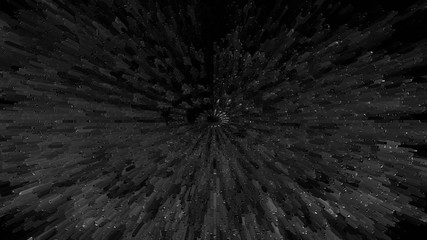 Black fractal wallpaper. Dark background
