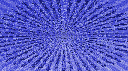 Blue lines wallpaper. Abstract sunburst texture. Rays background. 