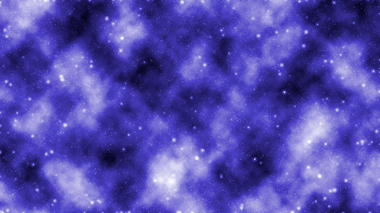Abstract blue space background. Colorful cosmic texture