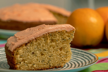 Orange and poppy seed cake