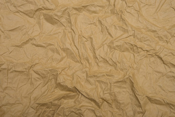 Abstract brown recycle crumpled paper for background : crease of brown paper textures backgrounds for design,decorative. paper textures concept.