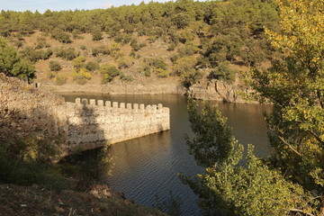 Fototapeta premium Muros Castillo Buitrago de Lozoya