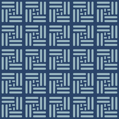 Japanese Weave Square Pattern