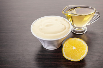 ingredients for making mayonnaise
