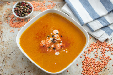 red lentil soup