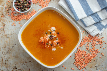 red lentil soup