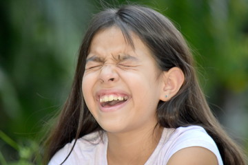 Fototapeta premium A Diverse Juvenile Laughing