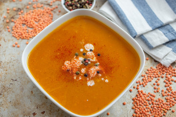red lentil soup