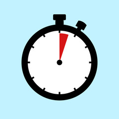 Stoppuhr Icon zeigt: 3 Minuten oder 3 Sekunden