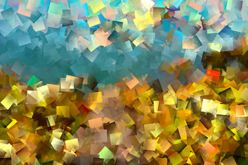 Abstract background in cubism style.