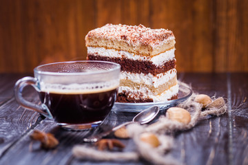 cup of hot coffee