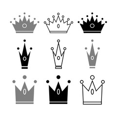 set of crowns