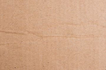 Brown cardboard sheet of paper, abstract texture