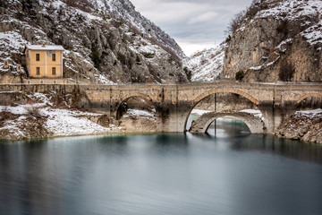 Il Lago di San Domenico e la Valle del Sagittario