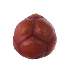 red juniper berry isolated on white background