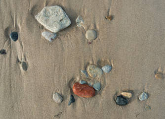 Baltic sea coastline.