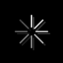 Loading icon flat