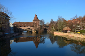 Fototapeta premium Paisajes de Nuremberg