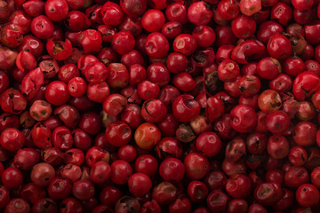 pink peppercorn background