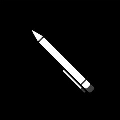 Pen icon flat