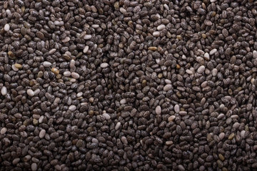 fresh chia seeds background
