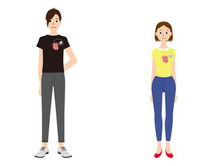 ペースメーカーをつけた心臓疾患のある男性と女性