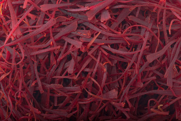 Fototapeta premium fresh red saffron background