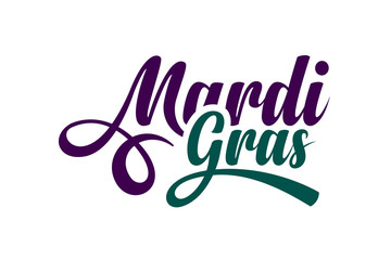 Mardi Gras text