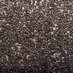 fresh chia seeds background