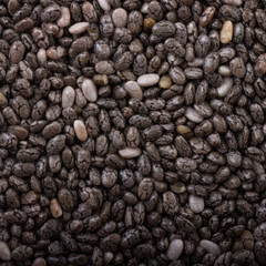 fresh chia seeds background