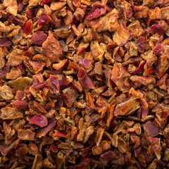 dried ground red paprica background