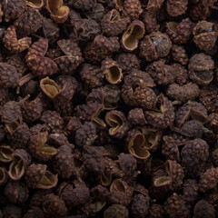 Sichuan peppercorn background