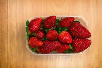 Fresas en caja