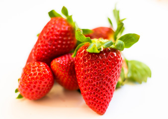 Fresas comida sana