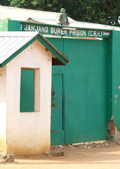 Janjang bureh prison in the Gambia, not in use anymore