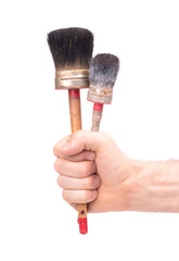 Old paintbrushes