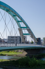 工事中の水穂大橋