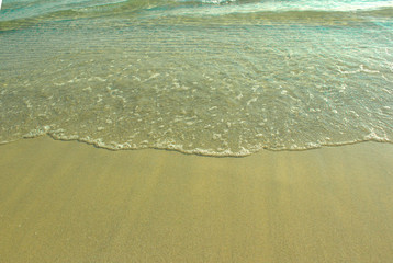 sea background, tidal wave. top view