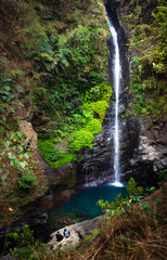 Small waterfall in Maolin gorge (Taiwan)
