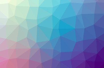Obraz premium Illustration of abstract Blue And Purple horizontal low poly background. Beautiful polygon design pattern.